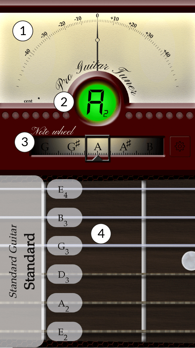 Guitar Tuner for iOS, iPhone & iPad App ProGuitar