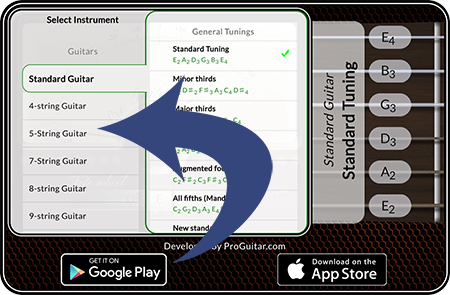 Pro guitar tuner app for android