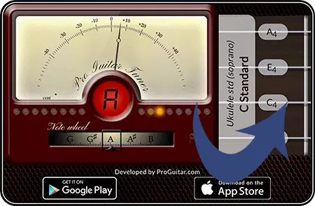 Online Guitar Tuner - ProGuitar